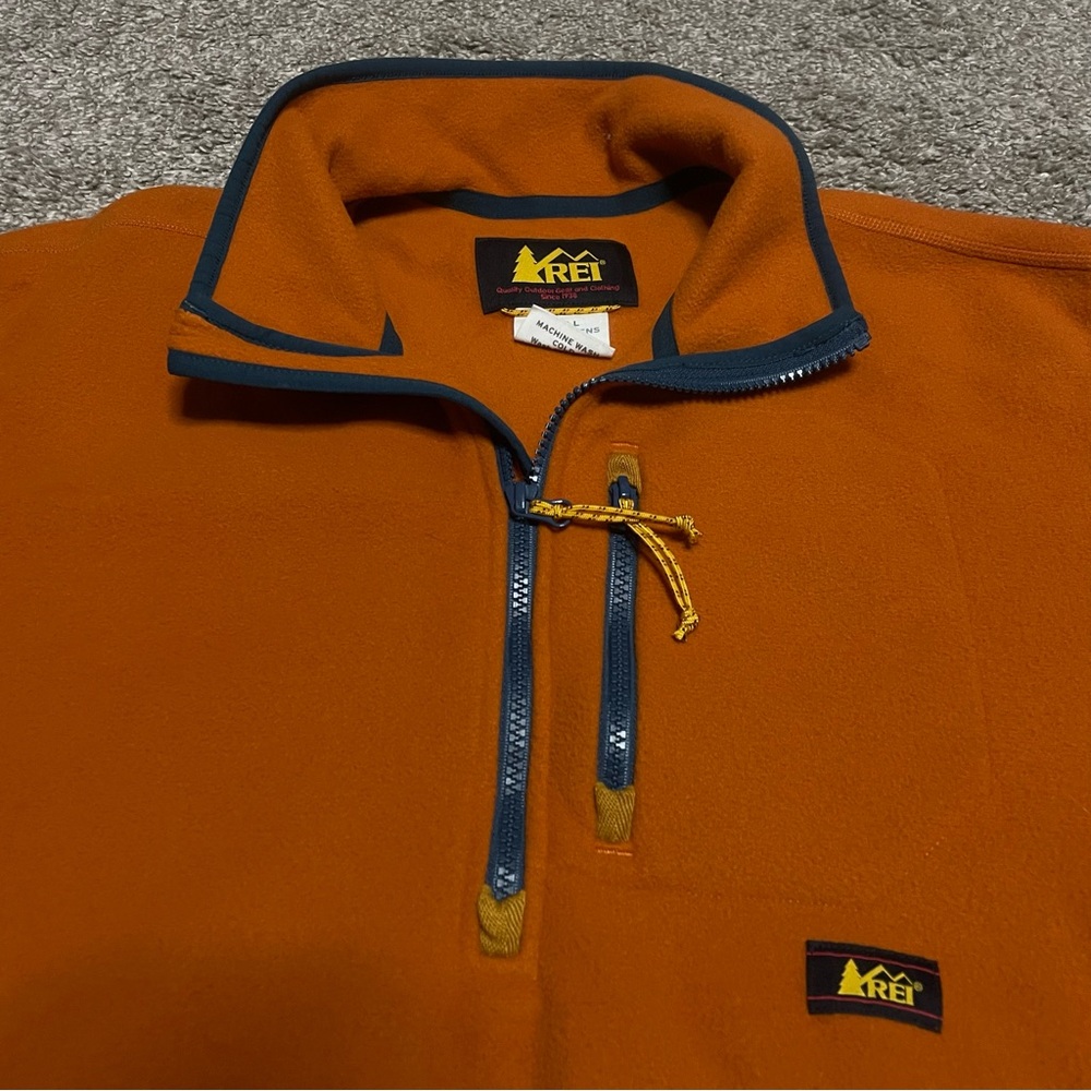 Women’s REI Trailsmith Polartec 1/4 Zip Fleece Pullover Size S - Picture 2 of 5